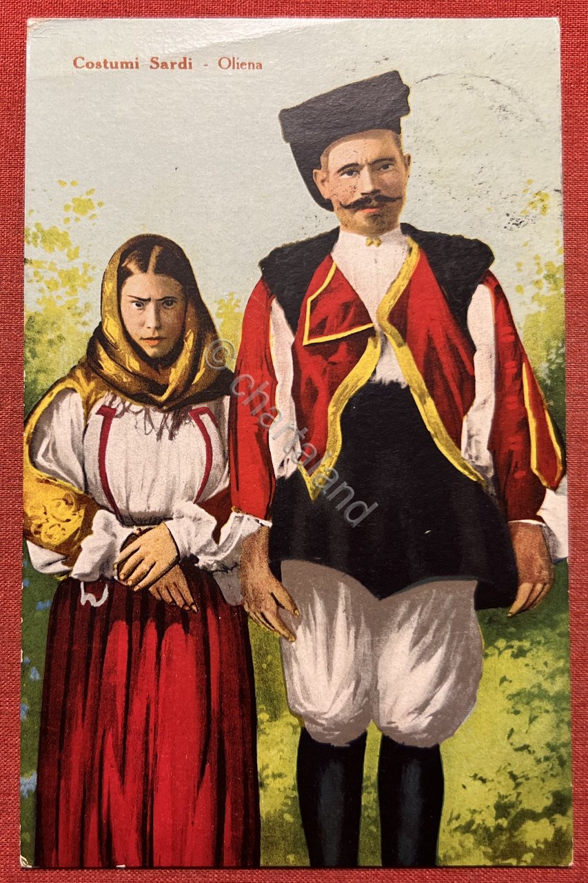Cartolina - Costumi Sardi - Oliena ( Nuoro ) - …