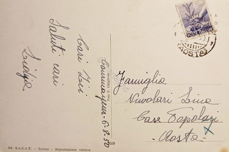 Cartolina - Courmayeur - Stazione Terminale Funivia al Colle del …