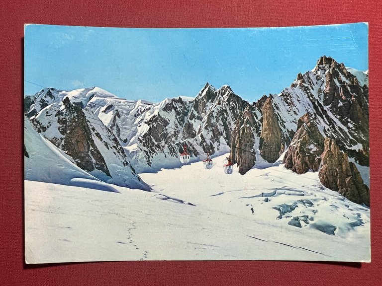 Cartolina - Courmayeur ( Valle d'Aosta ) - Funivia dei … | Immagine Gallery 3