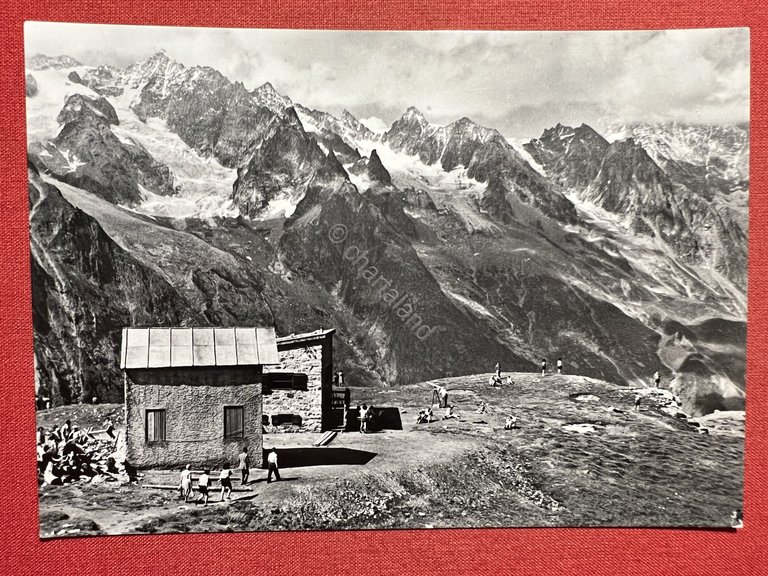 Cartolina - Courmayeur ( Valle d'Aosta ) - Rifugio Checrouit …