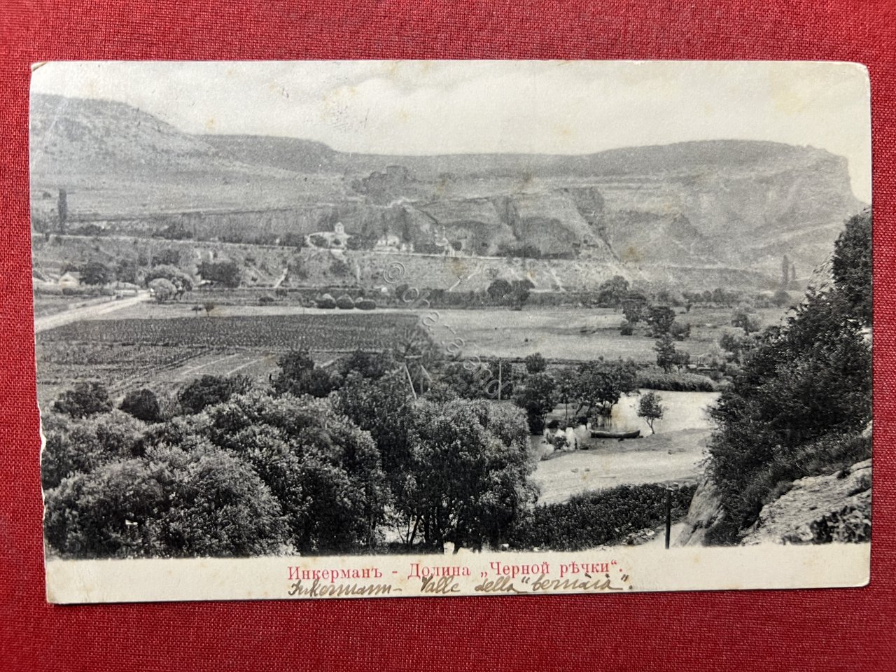 Cartolina - Crimea - Inkerman - Valle del fiume nero …