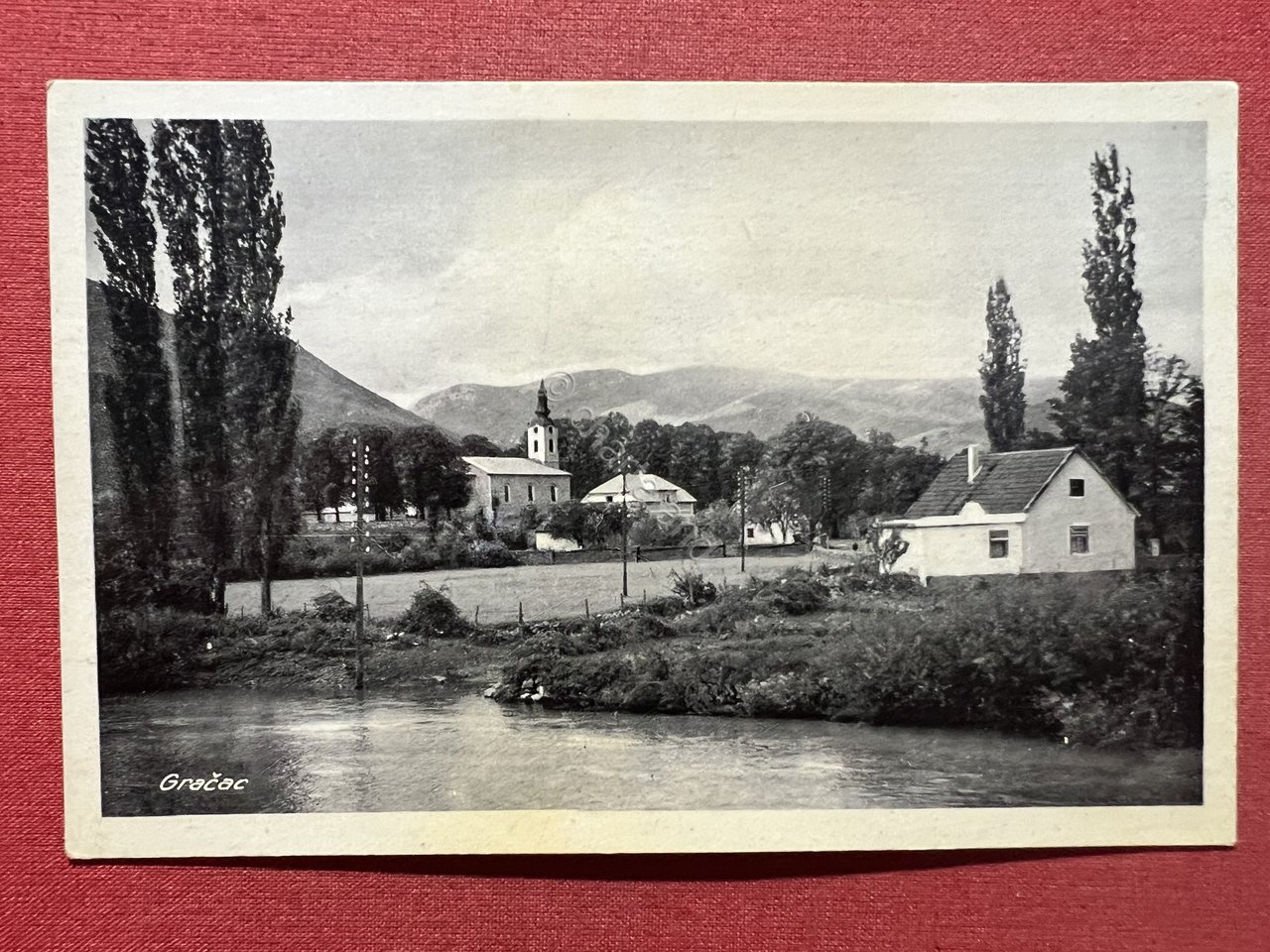 Cartolina - Croazia - Gračac - 1940 ca.