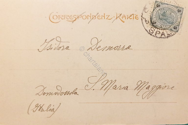 Cartolina - Croazia - Spljet - Spalato - Porta aurea …