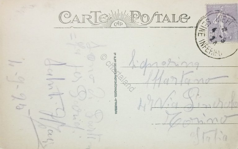 Cartolina - Dieppe - Vue generale Jetees - Arrivee du …