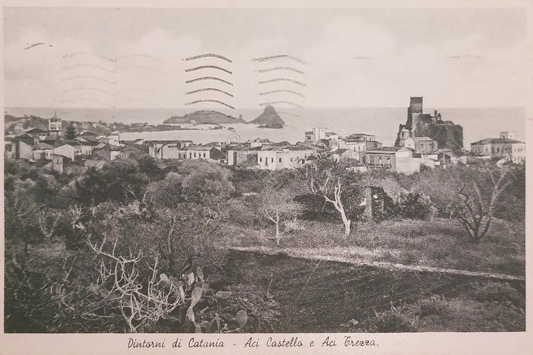 Cartolina - Dintorni di Catania - Aci Castello e Aci …