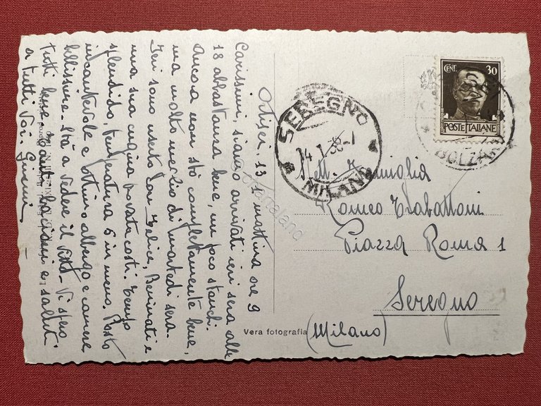 Cartolina - Dolomiti - Funivia Aerea - Ortisei - Alpe …