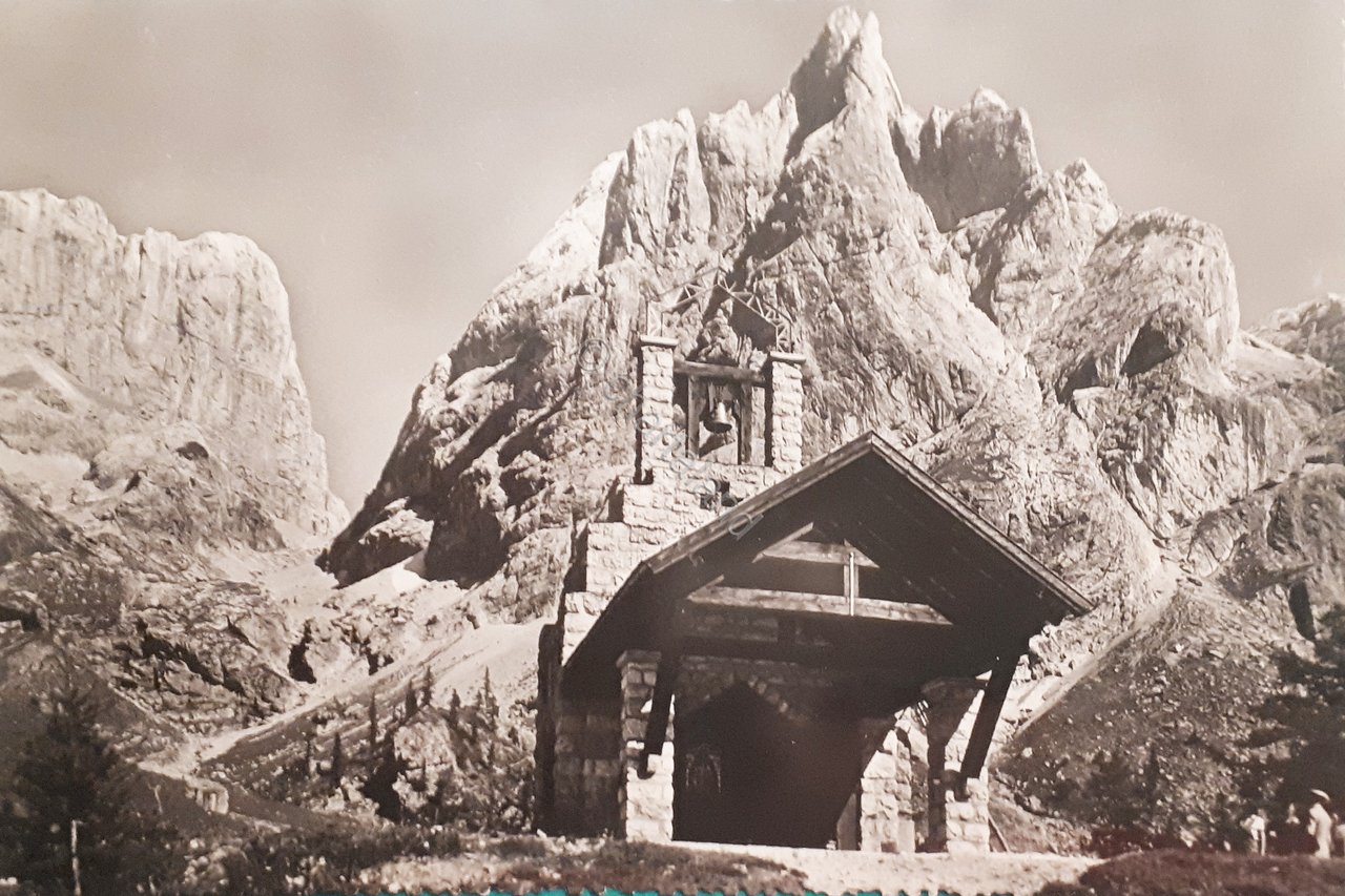 Cartolina - Dolomiti - Rifugio Contrin - La Chiesetta - …