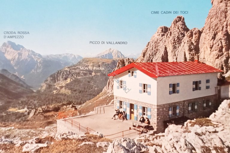 Cartolina - Dolomiti - Rifugio Fratelli Fonda Savio - 1970 …