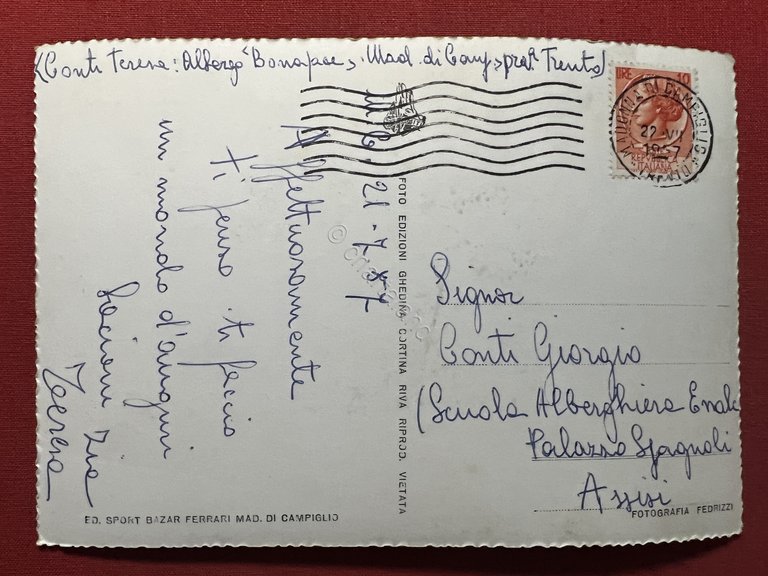 Cartolina - Dolomiti di Brenta - Madonna di Campiglio - …