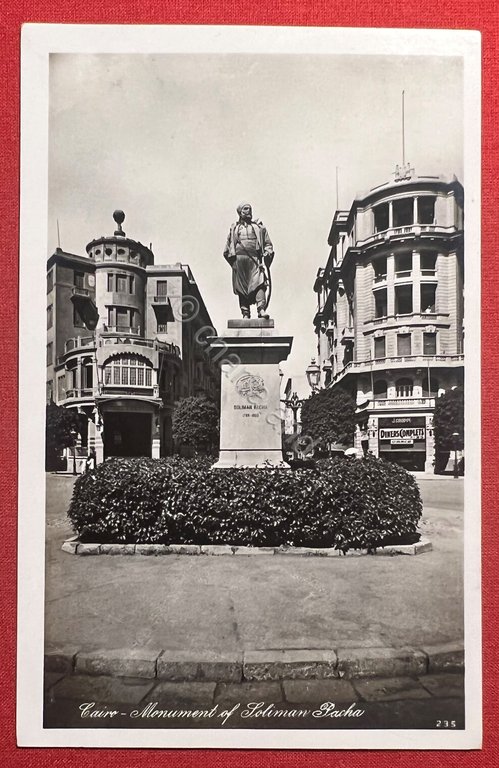 Cartolina - Egitto - Cairo - Monument of Soliman Pasha …