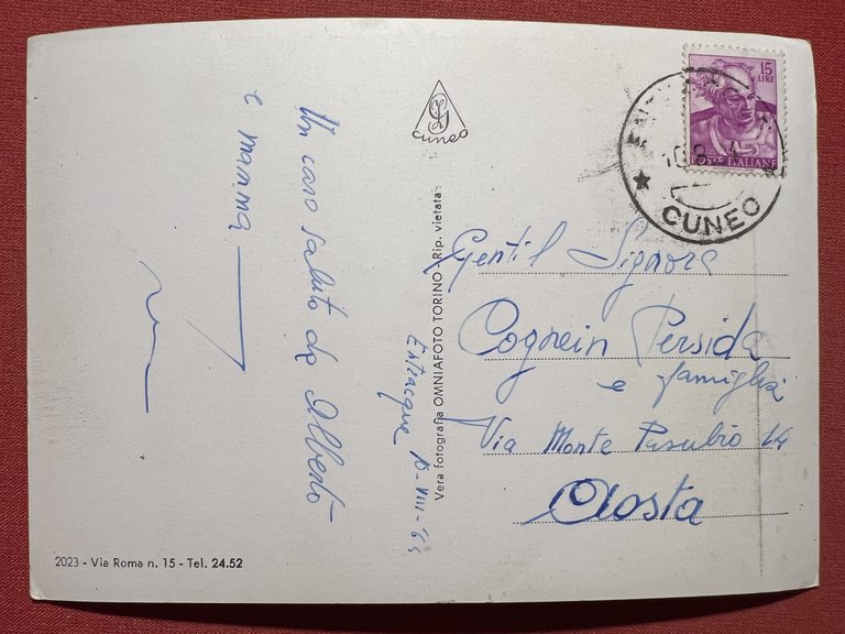 Cartolina - Entracque ( Valle Gesso ) - Panorama - … | Immagine Gallery 2