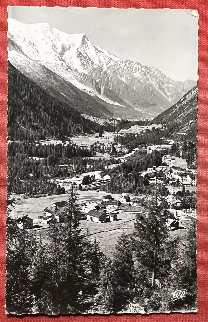 Cartolina - Env. de Chamonix - Argentiére - Vue Générale …