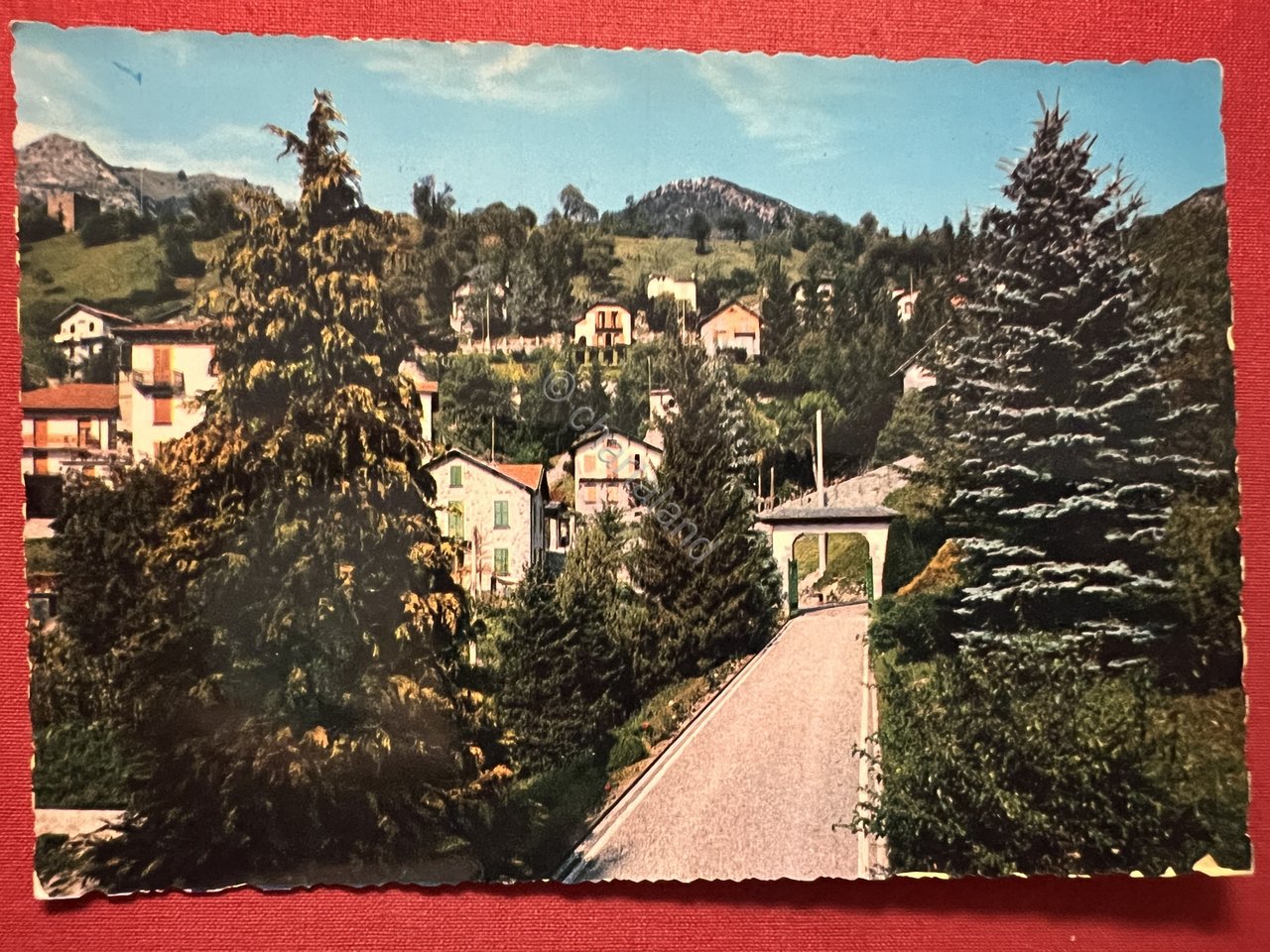 Cartolina - Esino Lario ( Lecco ) - Villaggio Riva …