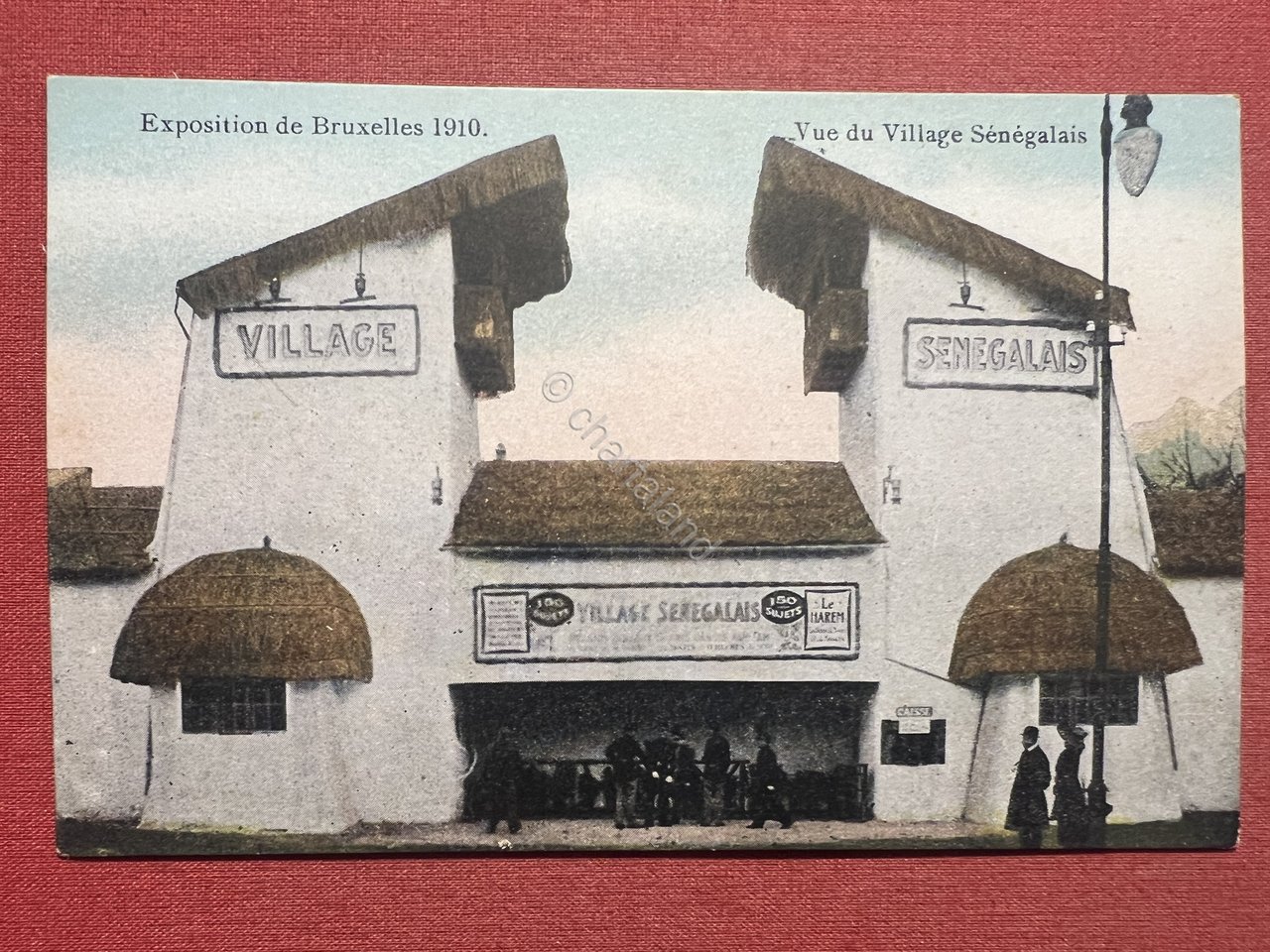 Cartolina - Exposition de Bruxelles 1910 - Vue du Village …