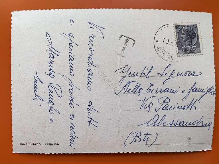 Cartolina - Fabbrica Curone ( Alessandria ) - Vedute diverse …