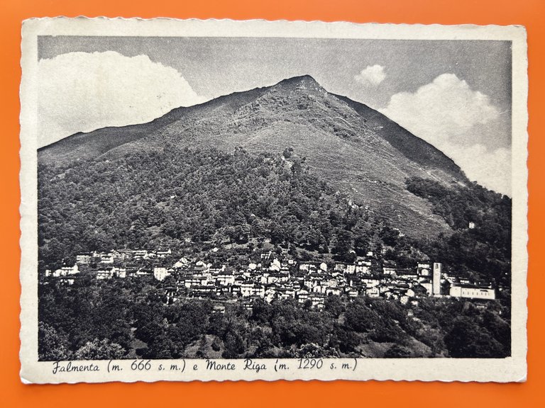Cartolina - Falmenta e Monte Riga ( Verbano-Cusio-Ossola ) - …