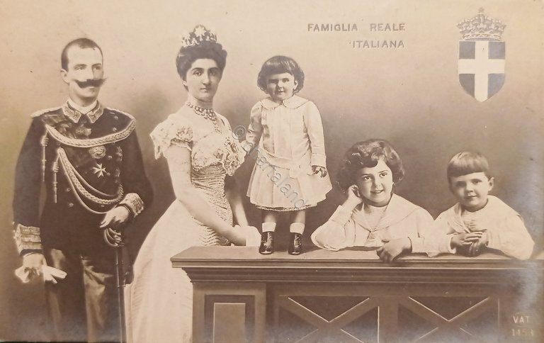 Cartolina - Famiglia Reale Italiana - 1907