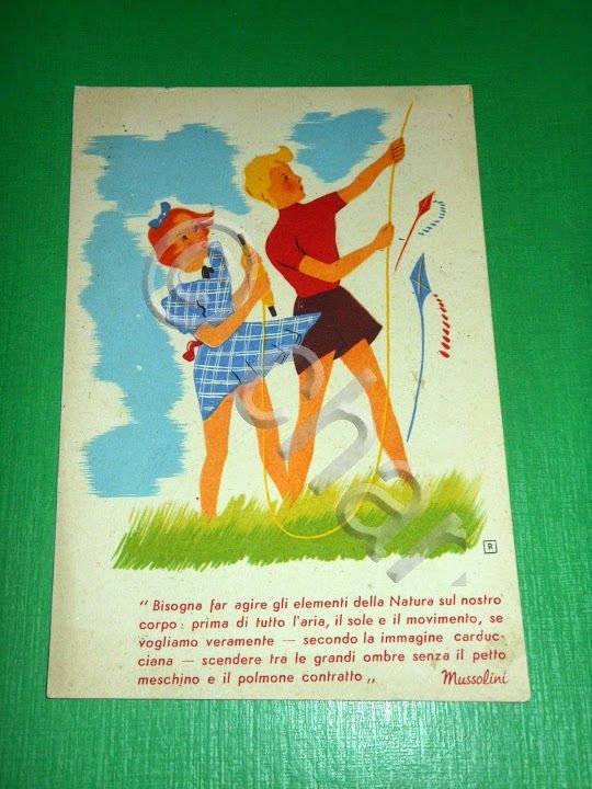 Cartolina - Federazione Nazionale Lotta contro la Tubercolosi 1940