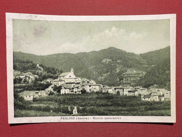 Cartolina - Feglino ( Savona ) - Scorcio Panoramico - …