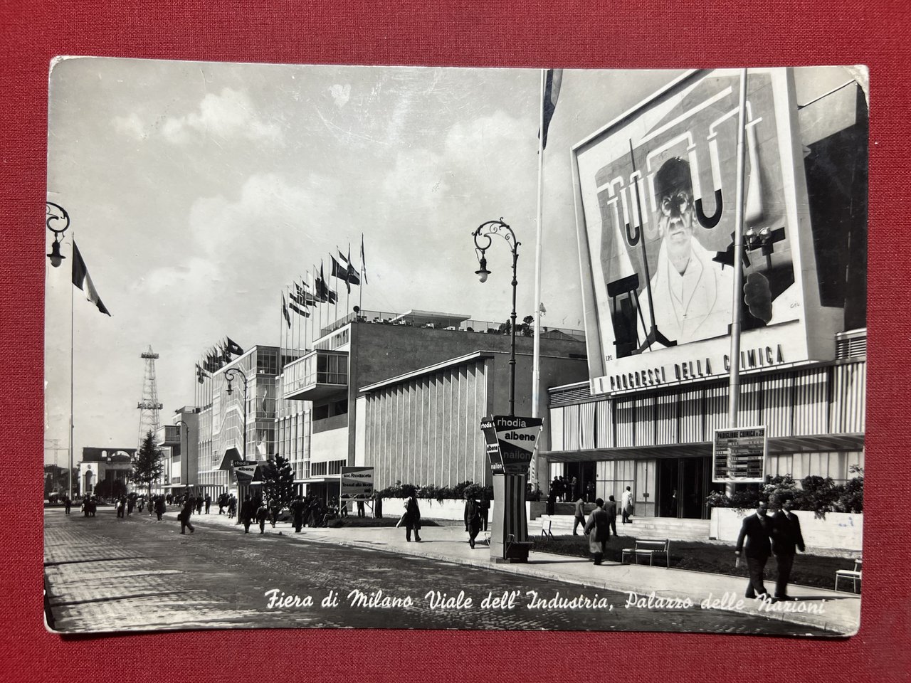 Cartolina - Fiera di Milano - Viale dell'Industria, Palazzo delle …