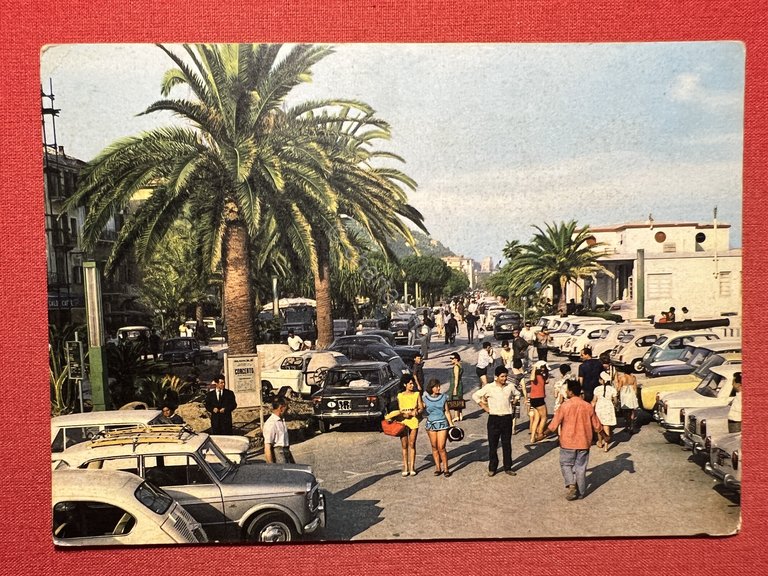 Cartolina - Finale Ligure ( Savona ) - Passeggiata a …