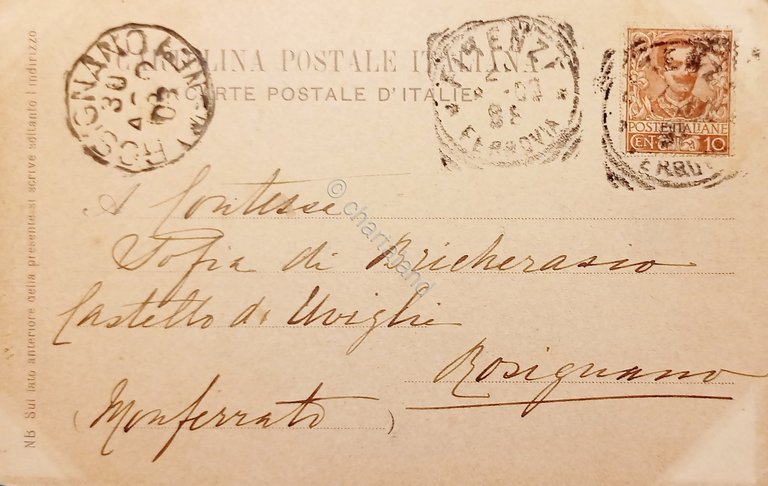 Cartolina - Firenze - Giardino Torrigiani - La Torre - …