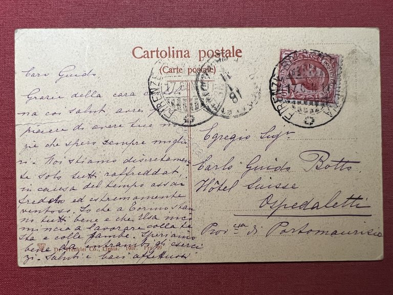 Cartolina - Firenze - Palazzo del Podestà detto del Barquillo … | Immagine Gallery 2