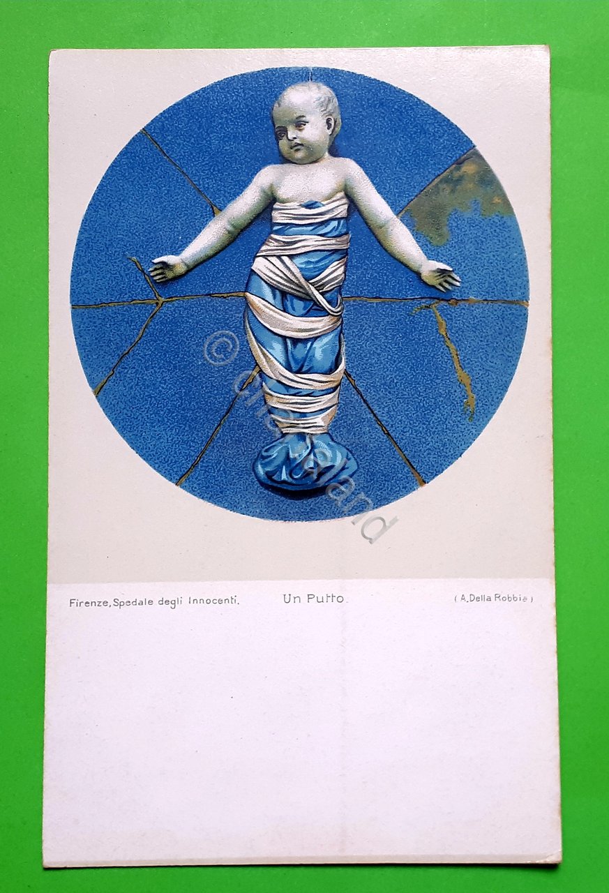 Cartolina - Firenze - Spedale degli innocenti - 1930 ca.