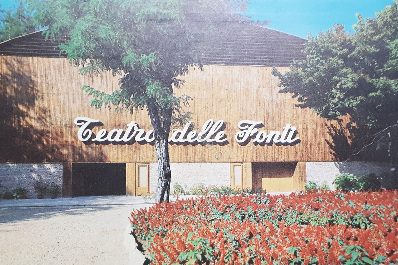 Cartolina - Fiuggi Fonte - Teatro delle Fonti - 1967