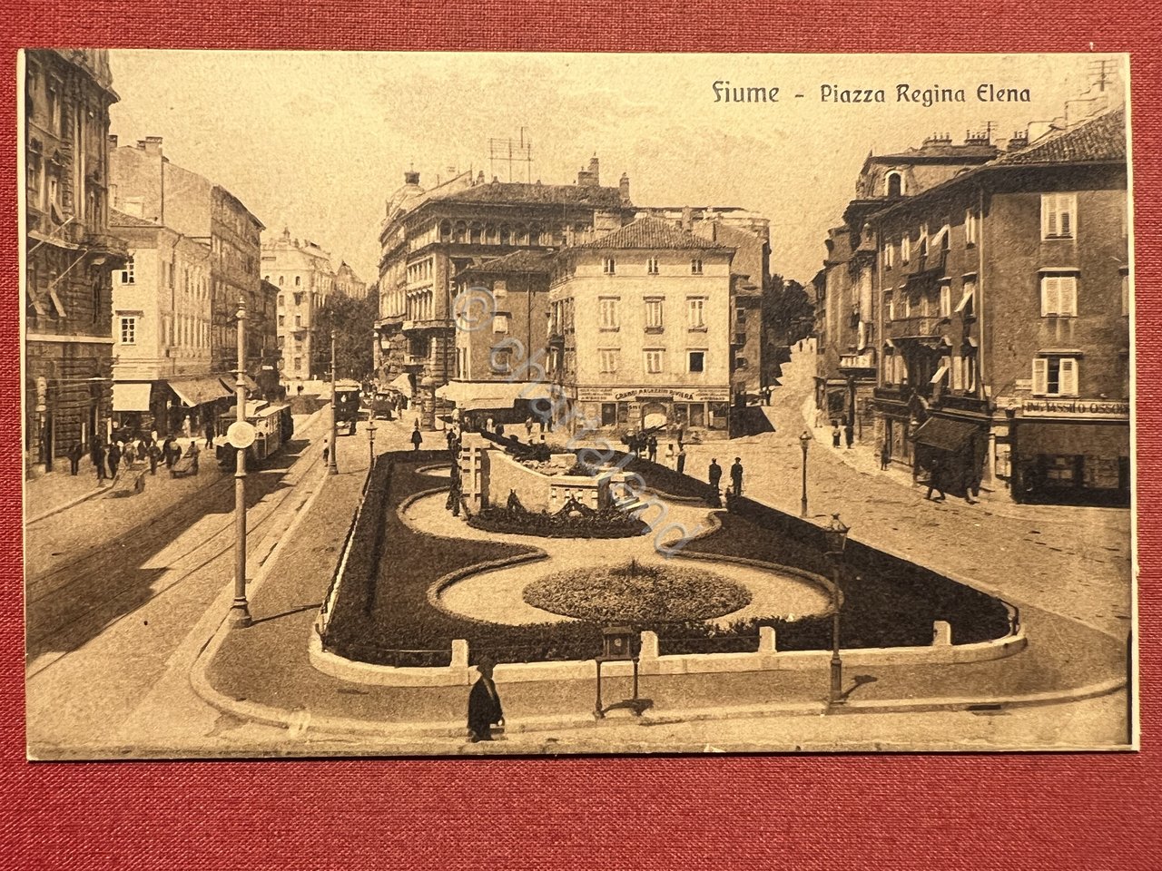 Cartolina - Fiume - Palazzo Regina Elena - 1925 ca.