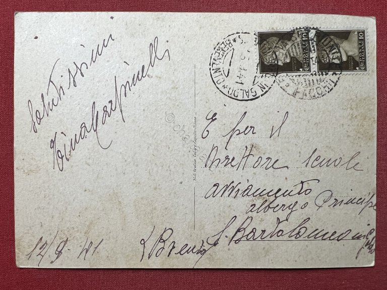 Cartolina - Foggia - Monumento ai Caduti e Palazzo degli …