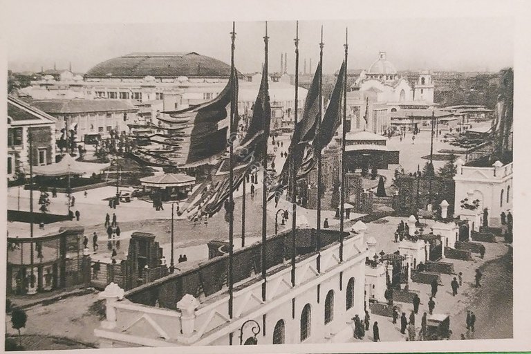 Cartolina - Foire de Milan - Entree de Place Giulio …