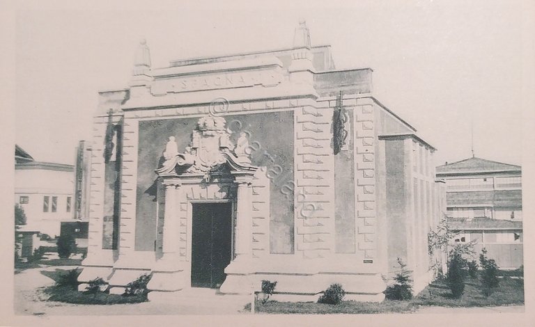 Cartolina - Foire de Milan - Exposition Espagnole - 1928