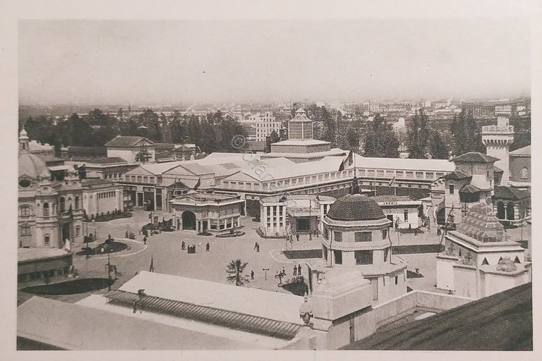 Cartolina - Foire de Milan - Le Pavillon des Cinq …