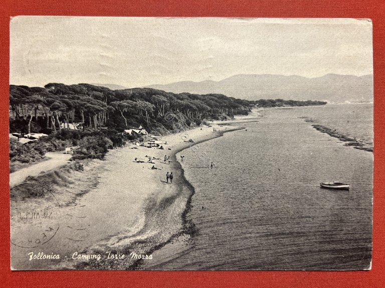 Cartolina - Follonica ( Grosseto ) - Camping Torre Mozza …