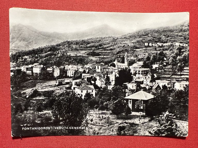 Cartolina - Fontanigorda ( Genova ) - Veduta Generale - …