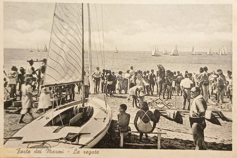 Cartolina - Forte dei Marmi ( Lucca ) - Le …