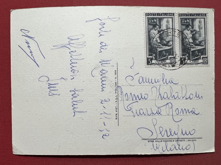 Cartolina - Forte dei Marmi ( Lucca ) - Terrazza …