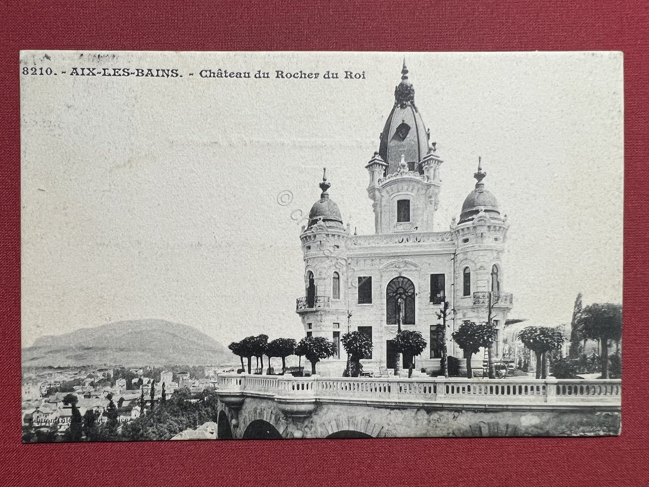 Cartolina - Francia - Aix-les-Bains - Chateau du Rocher du …
