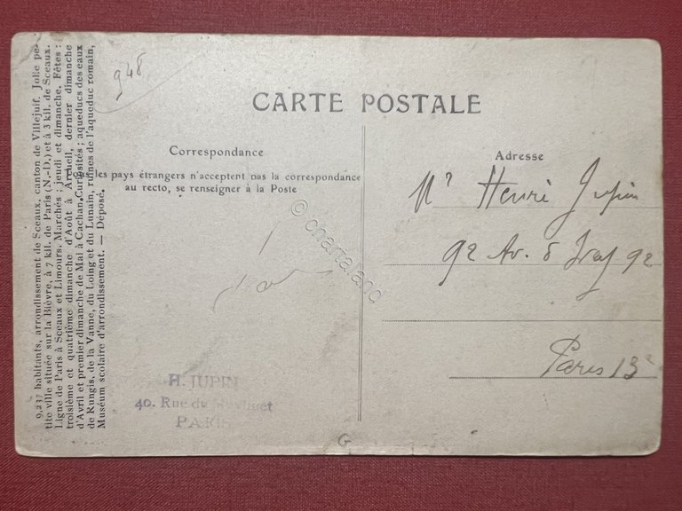 Cartolina - Francia - Arcueil-Cachan - L'Aqueduc Vue d'Ensemble - … | Immagine Gallery 2