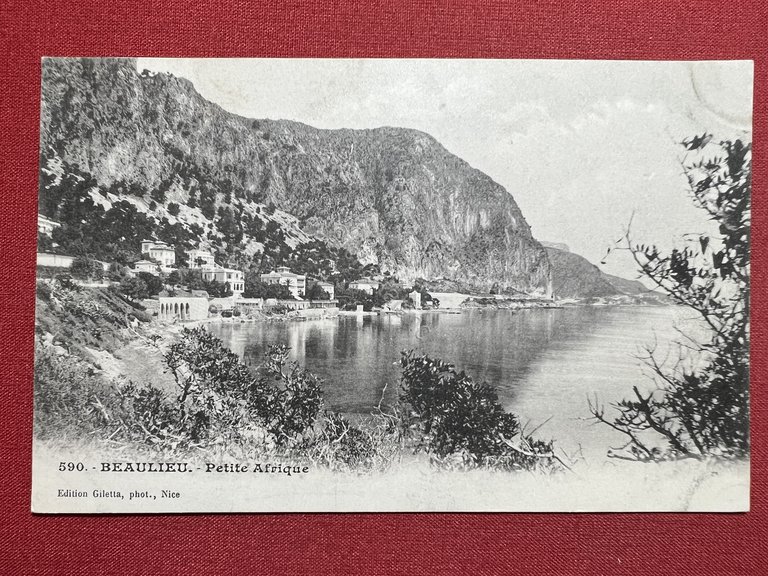 Cartolina - Francia - Beaulieu - Petite Afrique - 1900 …