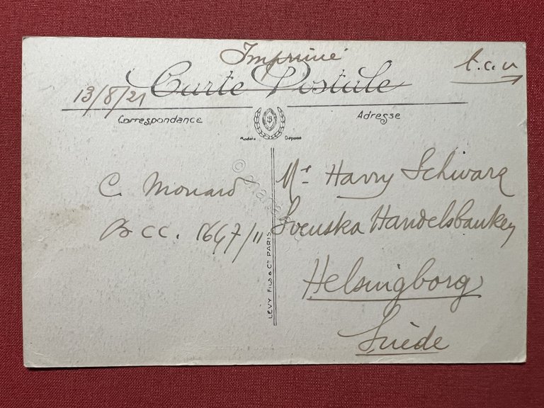 Cartolina - Francia - Bourges - L'Avenue de la Gare …