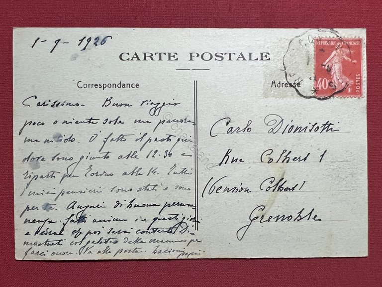 Cartolina - Francia - Briancon - Vue prise du Fort …