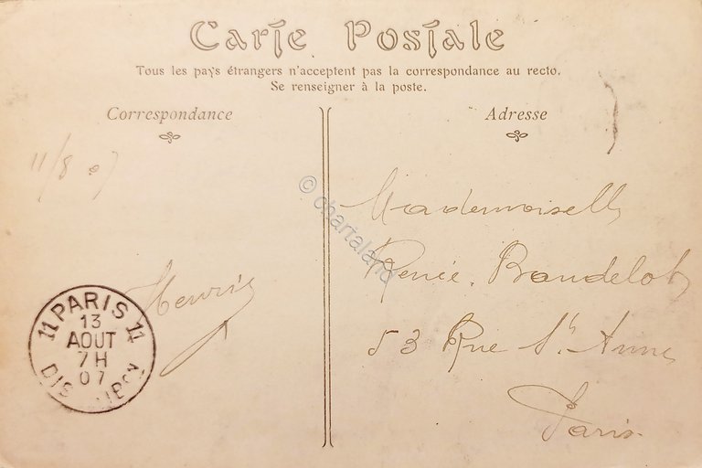 Cartolina - Francia - Houlgate - Route de Dives - …