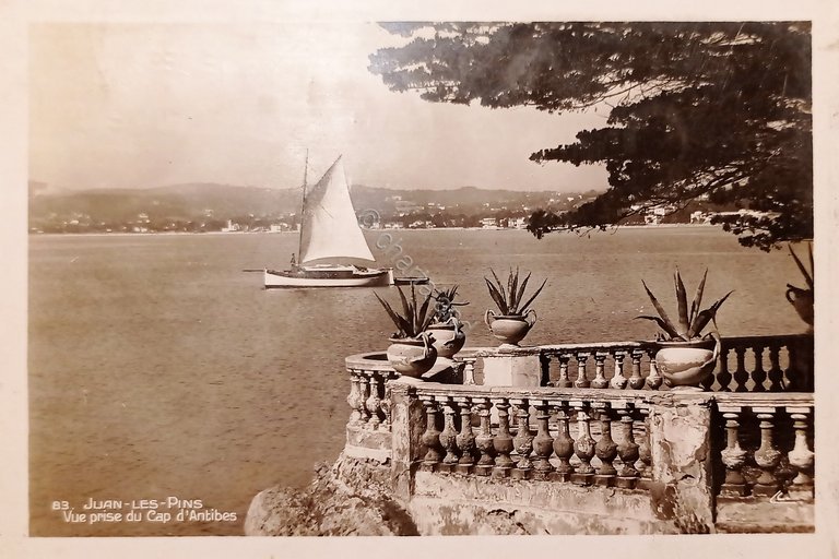 Cartolina - Francia - Juan-Les-Pins - Vue prise du Cap …