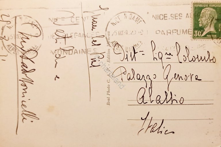 Cartolina - Francia - Juan-Les-Pins - Vue prise du Cap …