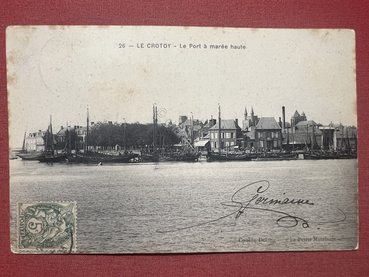 Cartolina - Francia - Le Crotoy - Le Port à … | Immagine principale