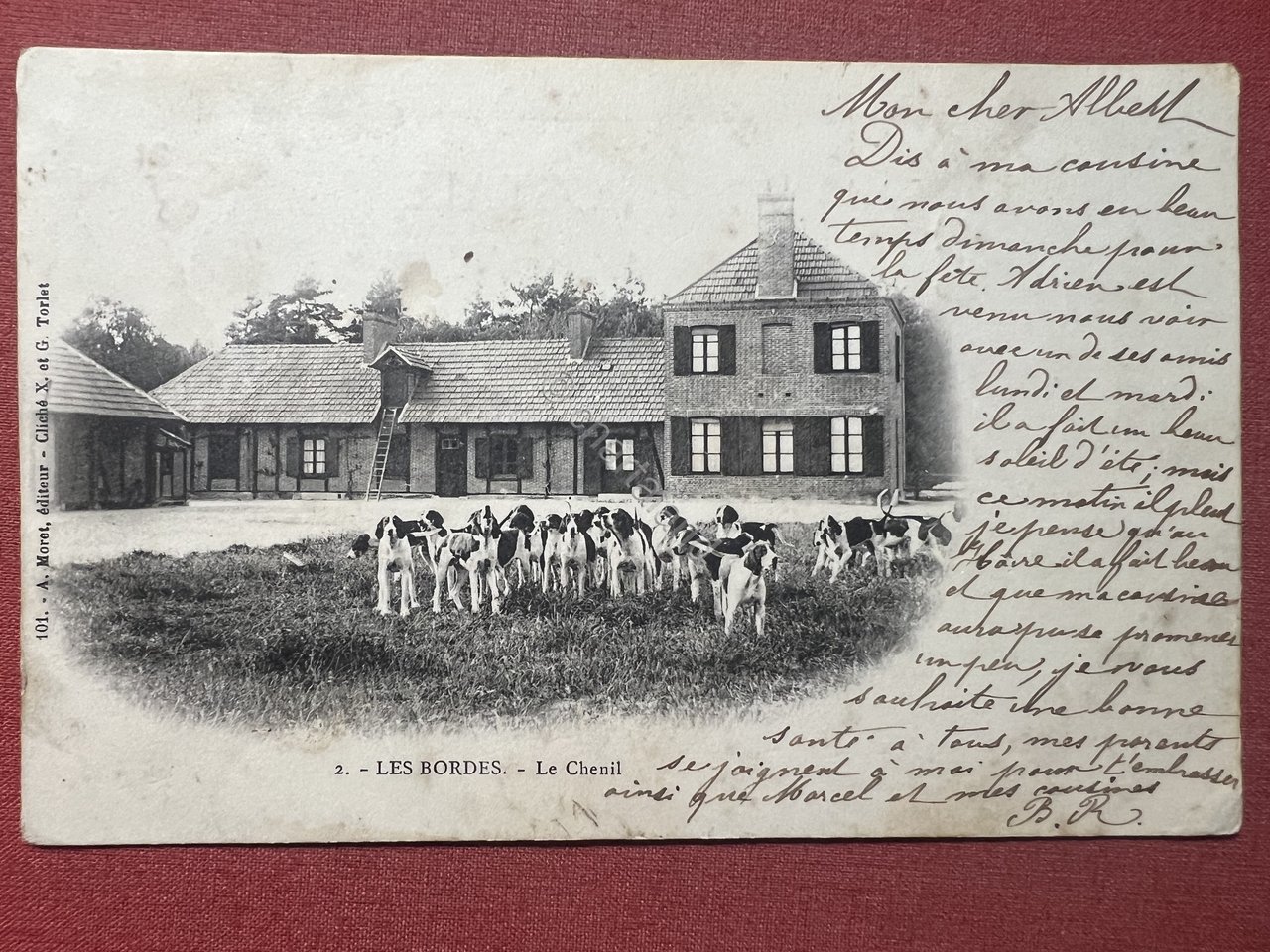 Cartolina - Francia - Les Bordes - Le Chenil - …