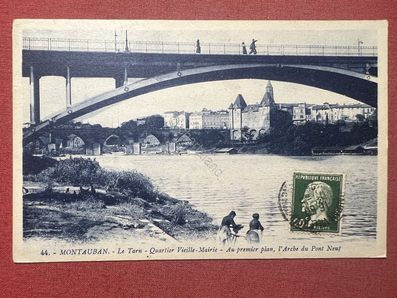 Cartolina - Francia - Montauban - La Tarn - Quartier …