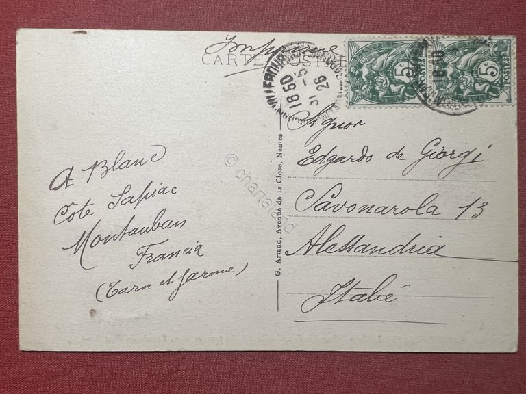 Cartolina - Francia - Montauban - La Tarn - Quartier …